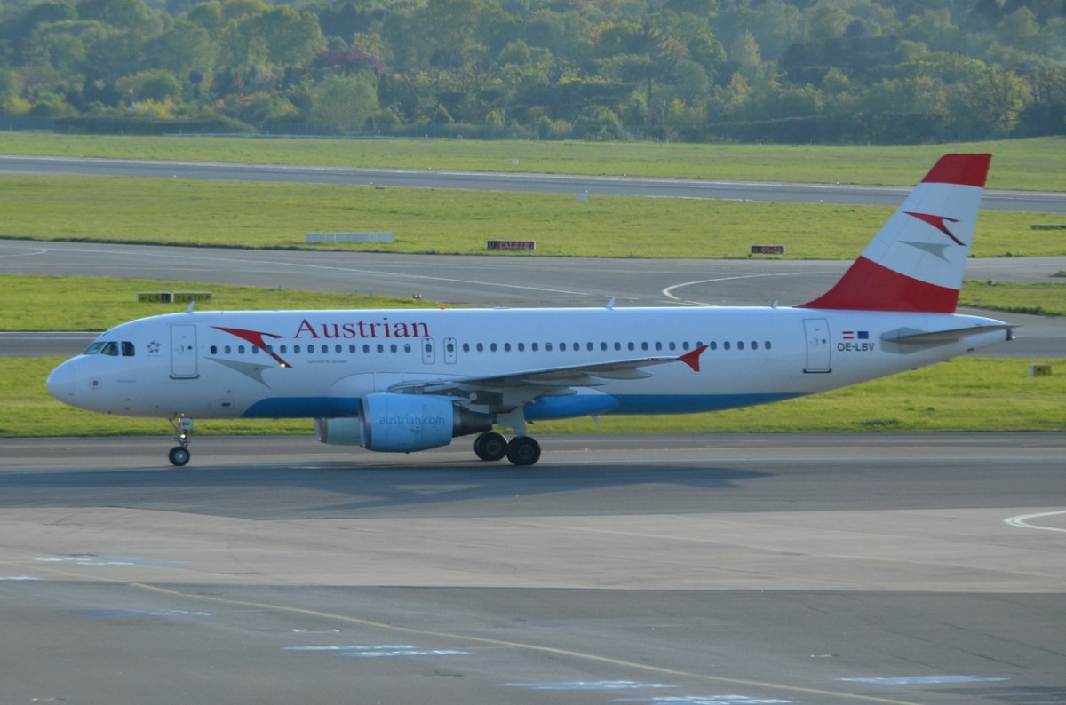 OE-LBV Austrian Airlines Airbus A320-214      in Hamburg am 03.05.2014