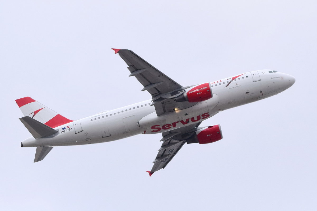 OE-LBY Austrian Airlines Airbus A320-214 , MUC , 28.03.2019 