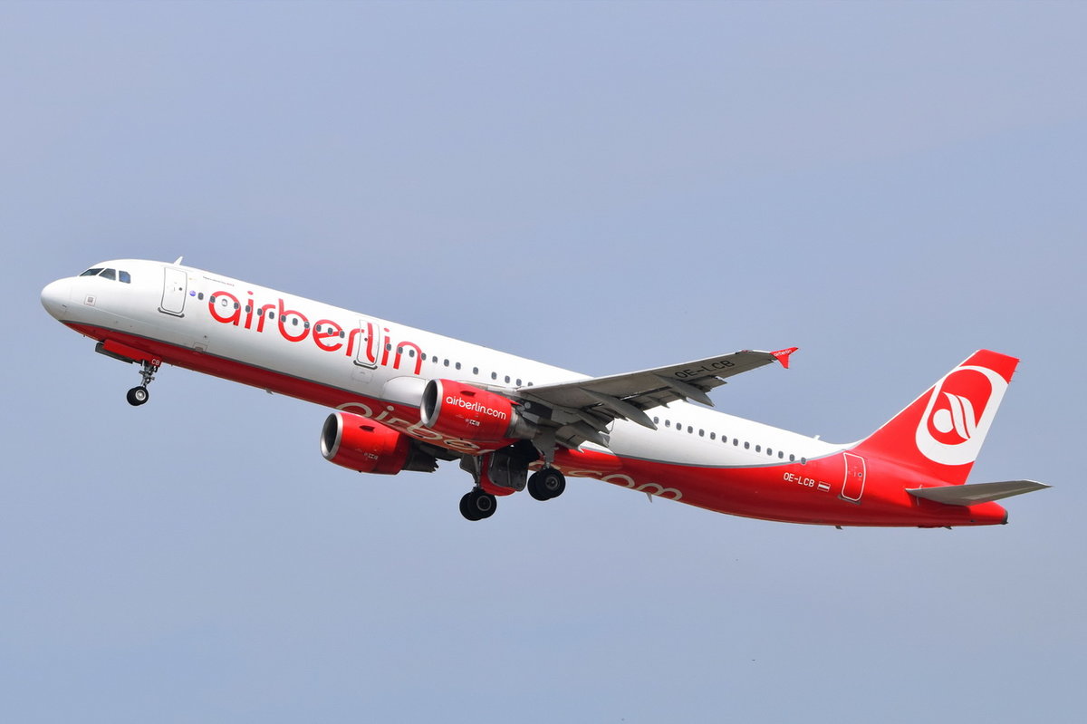 OE-LCB Niki Airbus A321-211  , MUC , 21.06.2017