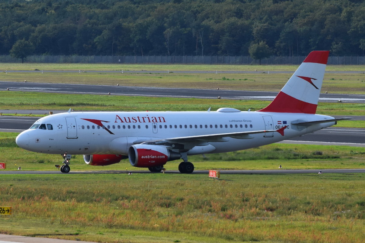 OE-LDC Austrian Airlines Airbus A319-112  , TXL , 20.09.2017