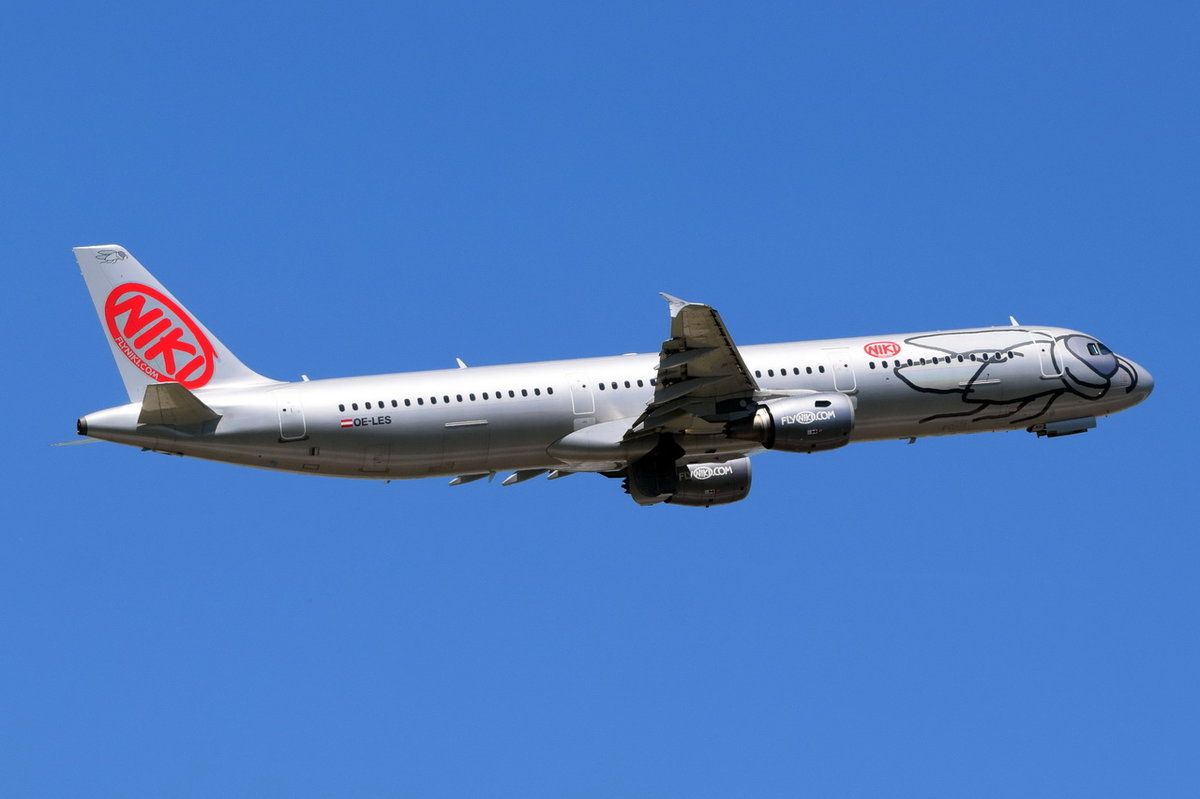 OE-LES Niki Airbus A321-211  , MUC , 19.06.2017