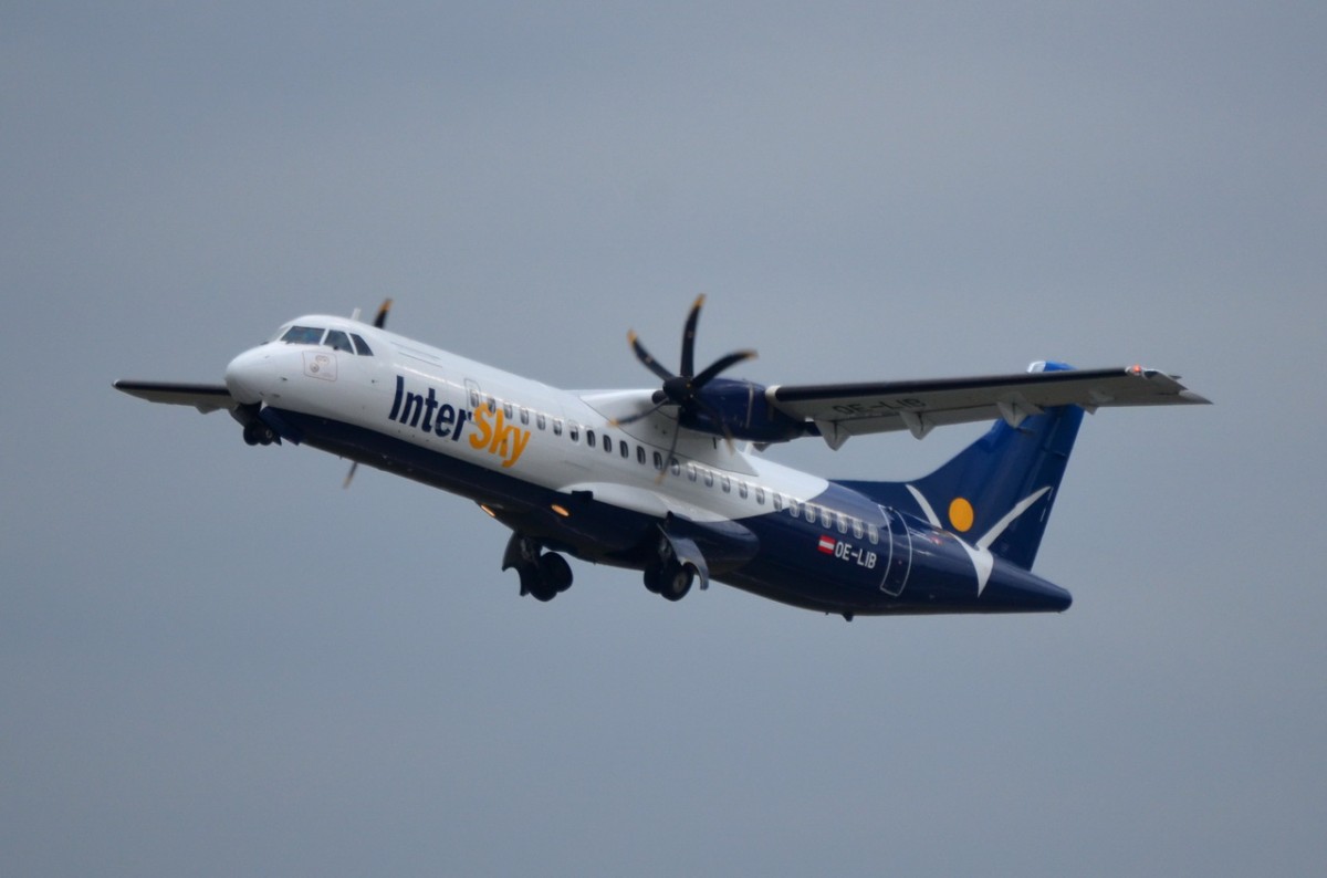 OE-LIB Intersky ATR 72-600 (72-212A)   am 20.08.2014 gestartet in Tegel