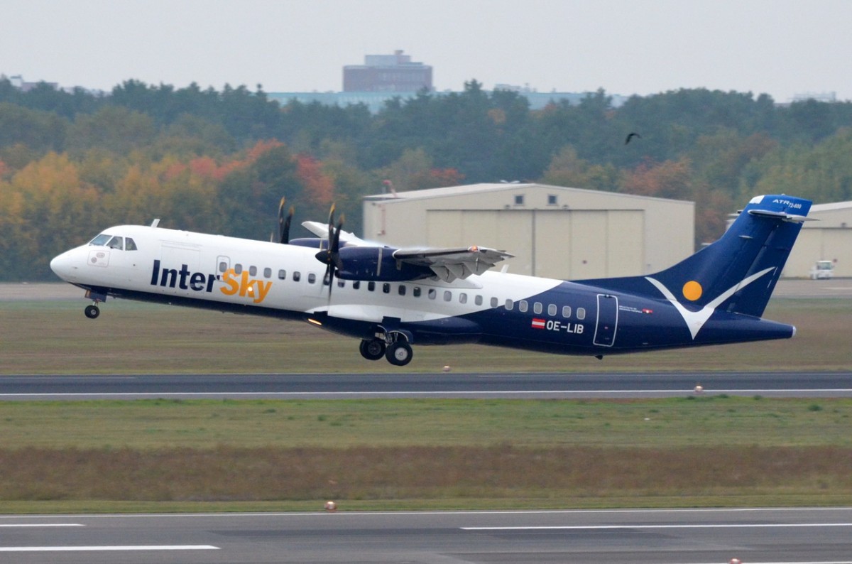 OE-LIB Intersky ATR 72-600 (72-212A)   gestartet am 14.10.2014 in Tegel