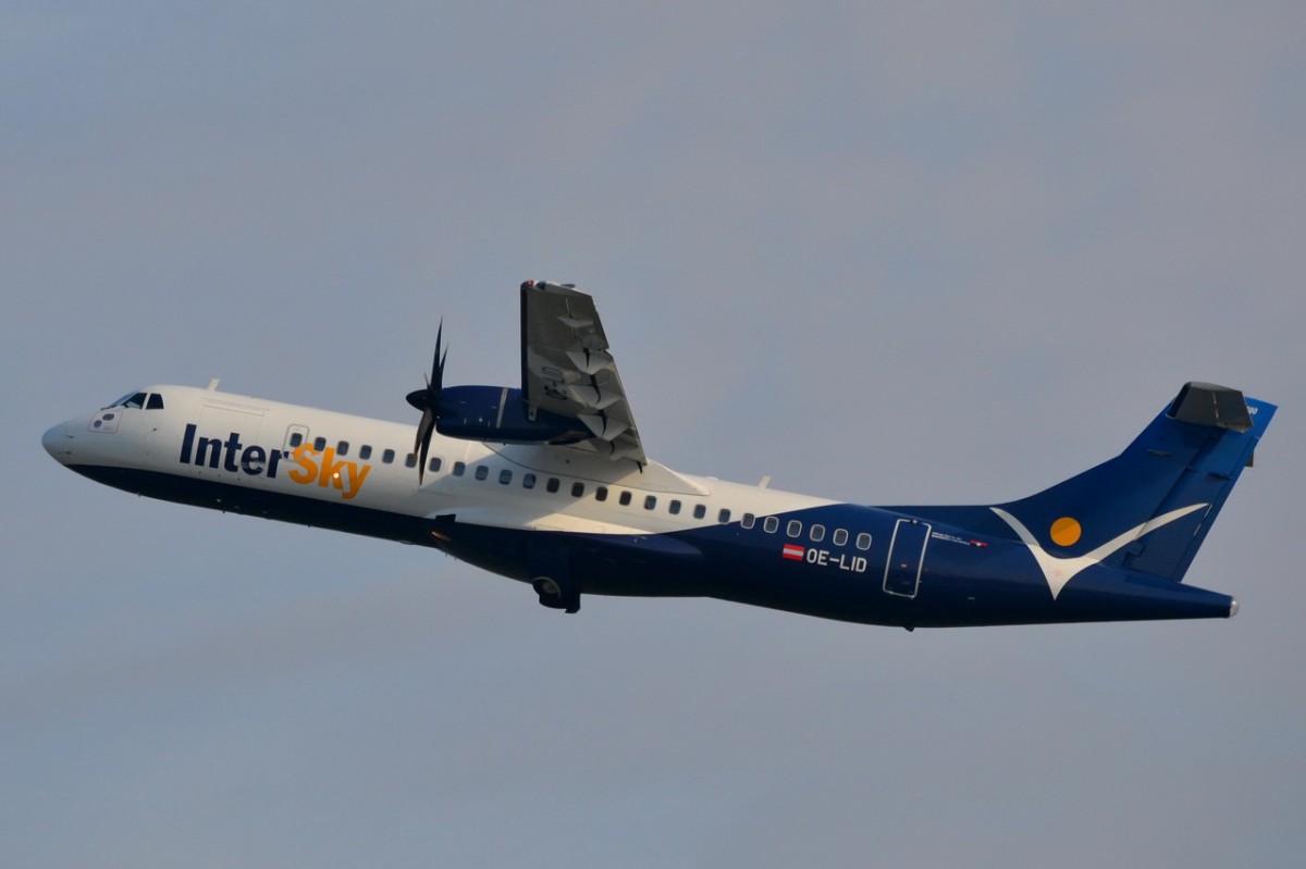 OE-LID Intersky ATR 72-600 (72-212A)  Start in Tegel  23.04.2014