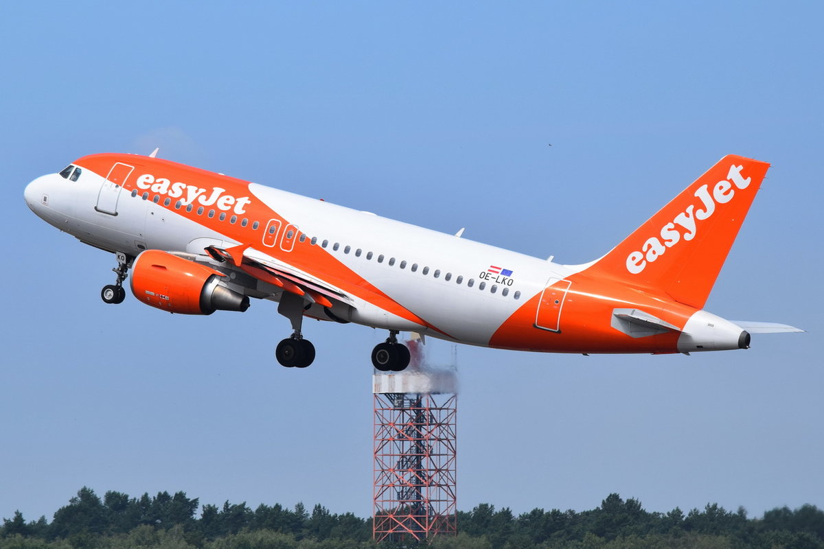 OE-LKO easyJet Europe Airbus A319-111  , TXL , 13.07.2018