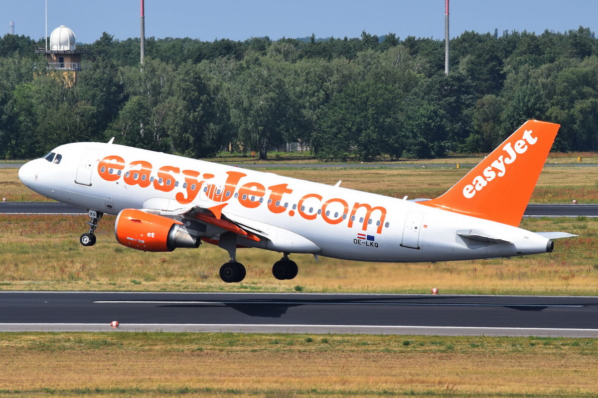 OE-LKQ easyJet Europe Airbus A319-111 , TXL , 13.07.2018