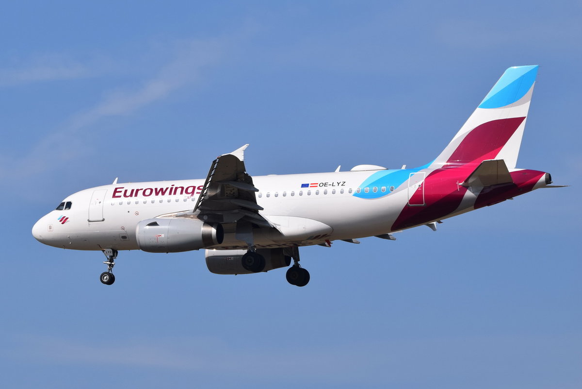 OE-LYZ Eurowings Europe Airbus A319-132 , 30.03.2019 , MUC