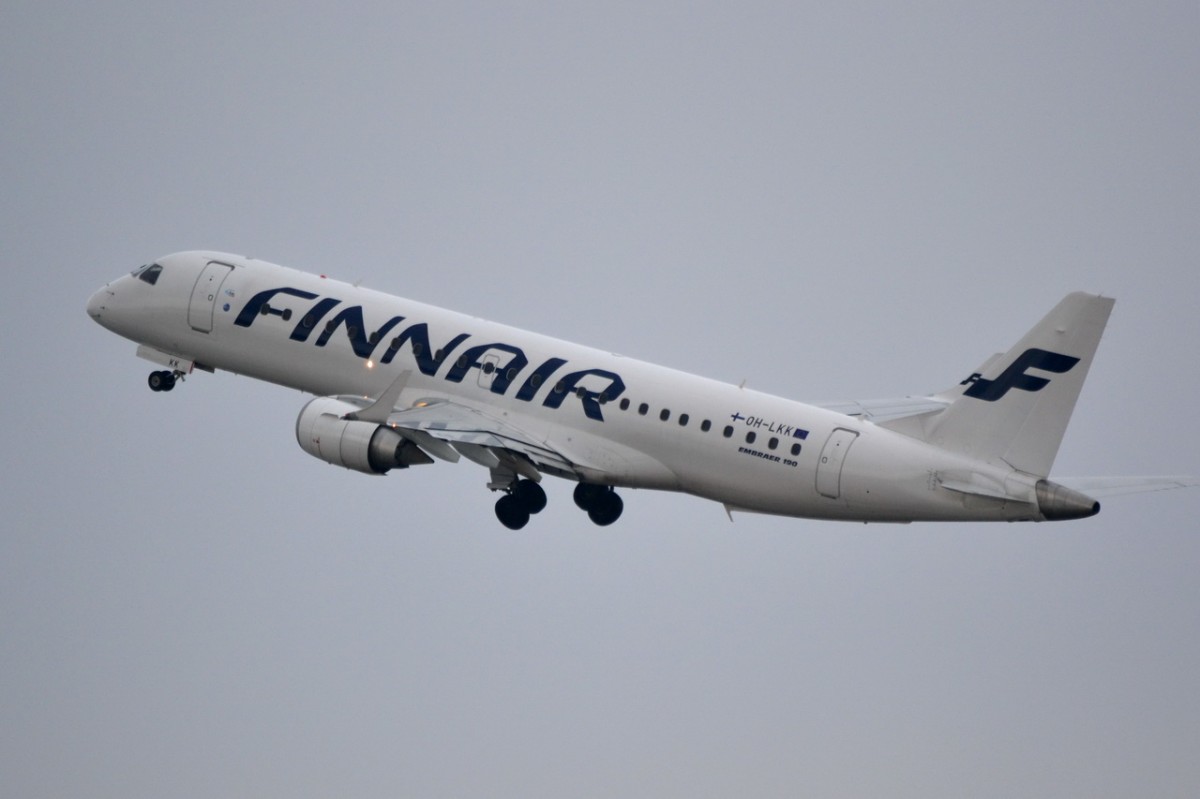 OH-LKK Finnair Embraer ERJ-190LR (ERJ-190-100 LR)  gestartet in Tegel am 24.03.2014