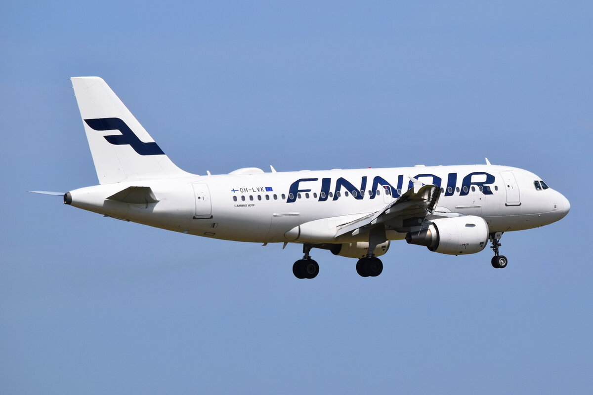 OH-LVK , Finnair , Airbus A319-112 , 05.06.2022 , Berlin-Brandenburg  Willy Brandt  , BER , 