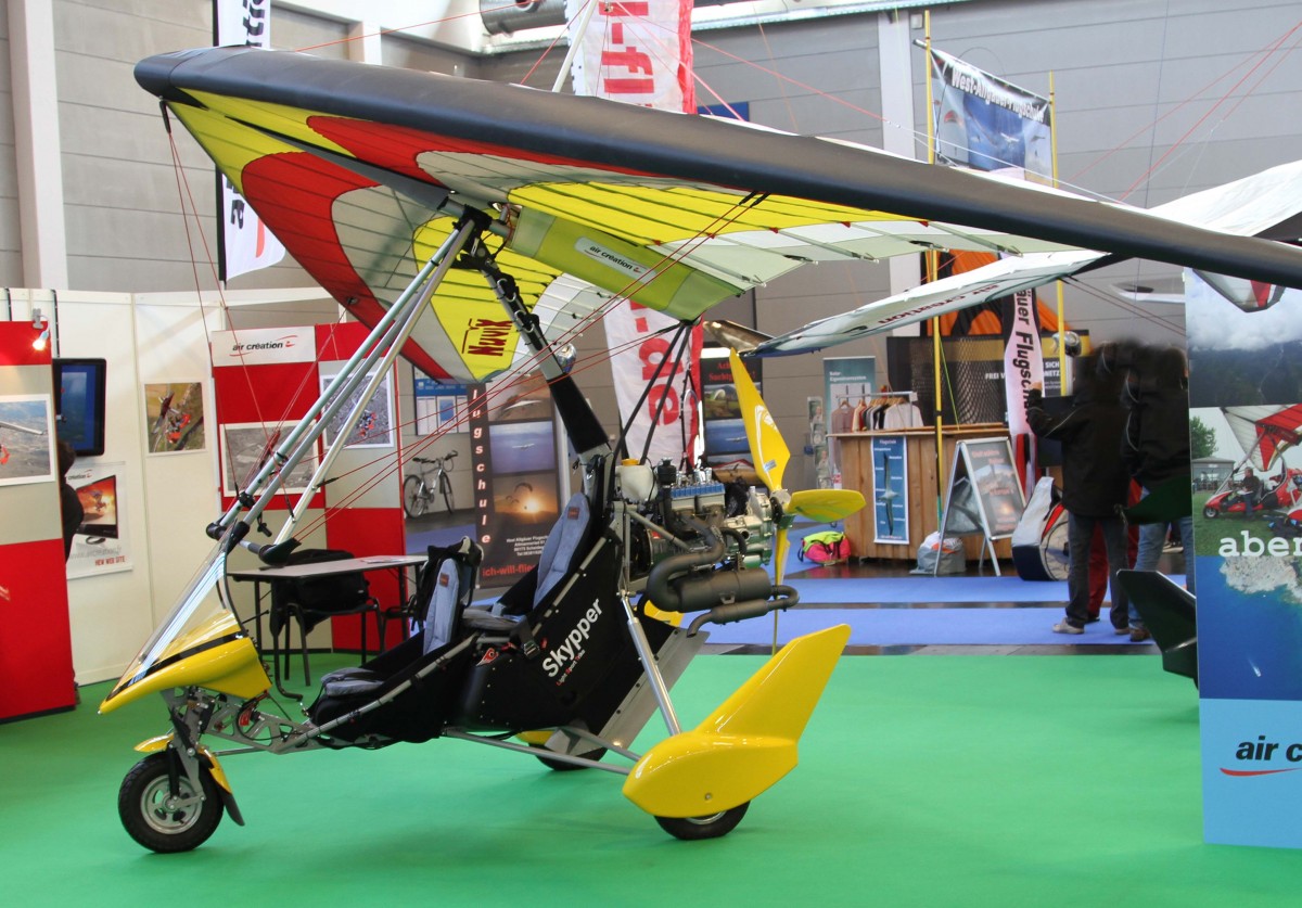 ohne Reg.-Nr., Air Creation, Skypper-Nuvix, 24.04.2013, Aero 2013 (EDNY-FDH),Friedrichshafen, Germany