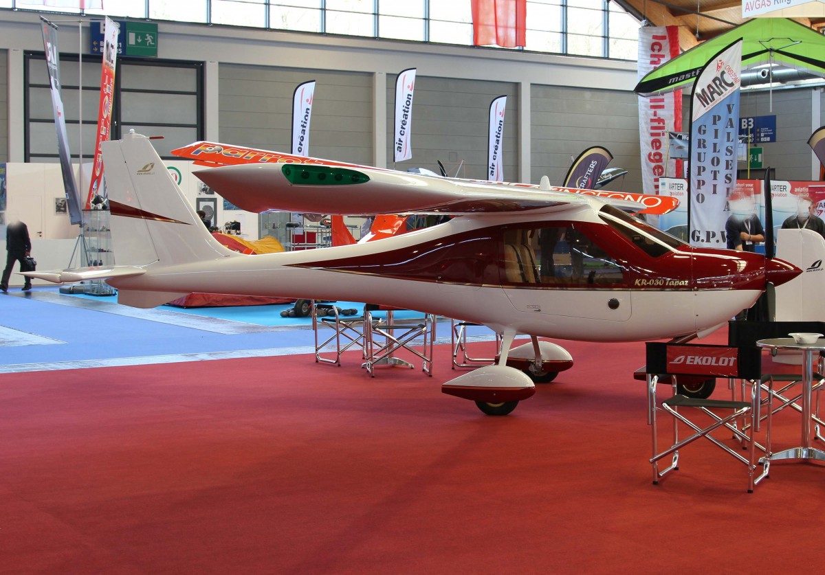 ohne Reg.-Nr., Ekolot, KR-030 Topaz, 24.04.2013, Aero 2013 (EDNY-FDH),Friedrichshafen, Germany