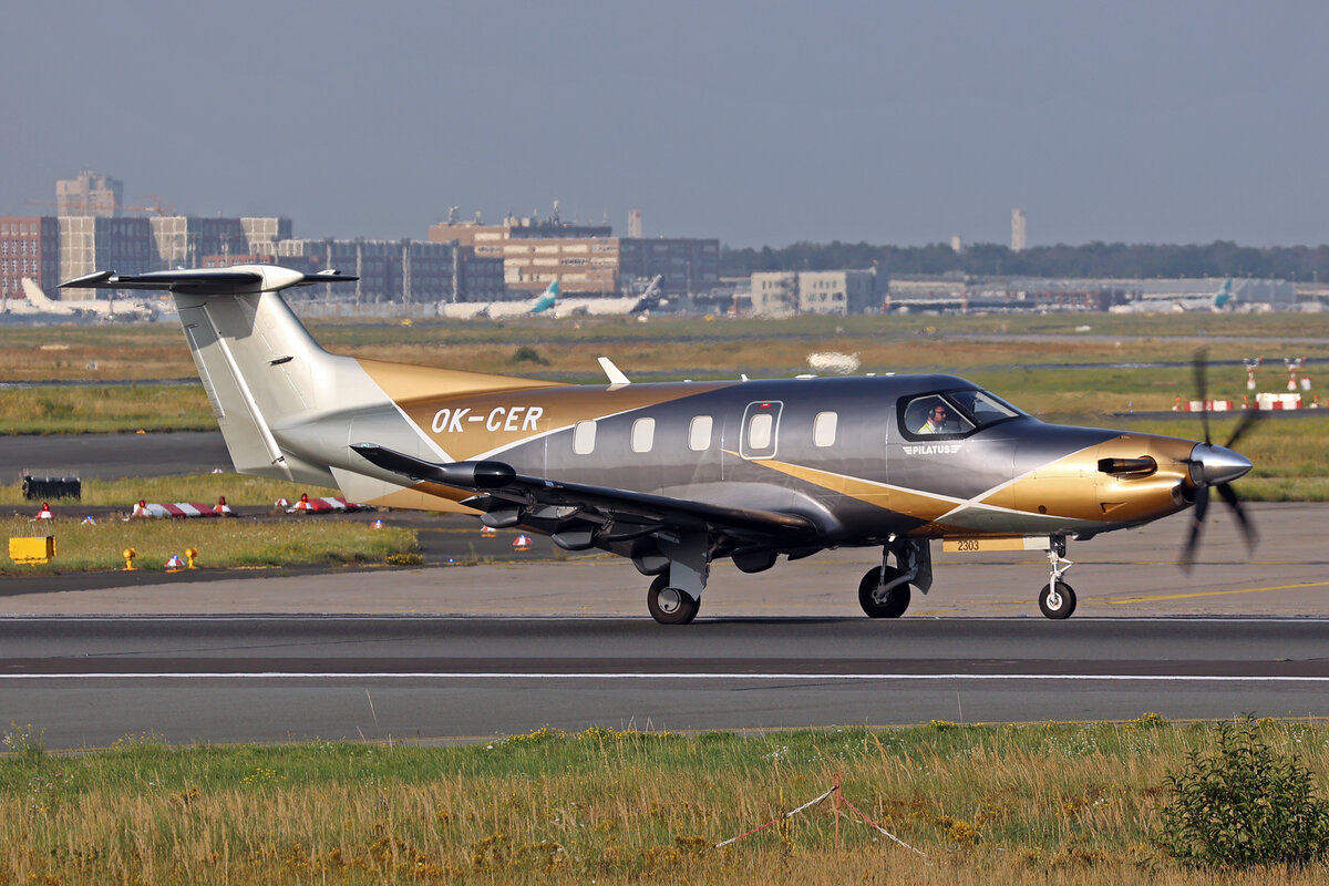OK Aviation Group, OK-CER, Pilatus PC-12 NGX, msn: 2303, 14.August 2025, FRA Frankfurt, Germany.