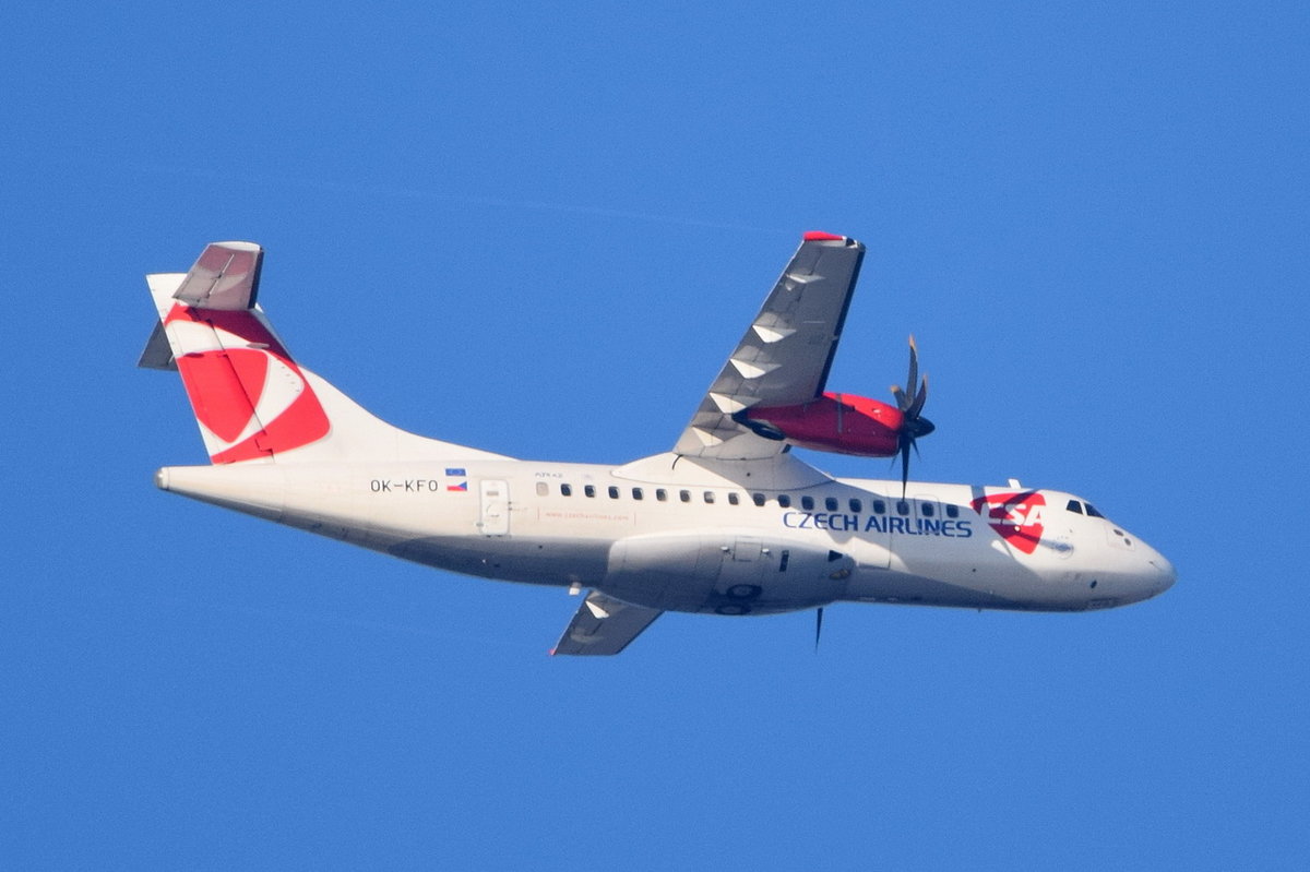 OK-KFO Czech Airlines (CSA) ATR 42-500   , HAM , 11.11.2016