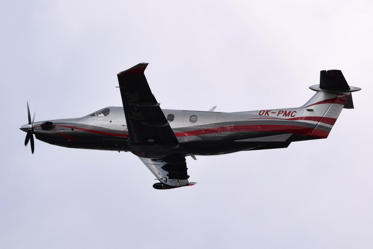 OK-PMC Private Pilatus PC-12 47   , MUC , 06.10.2017