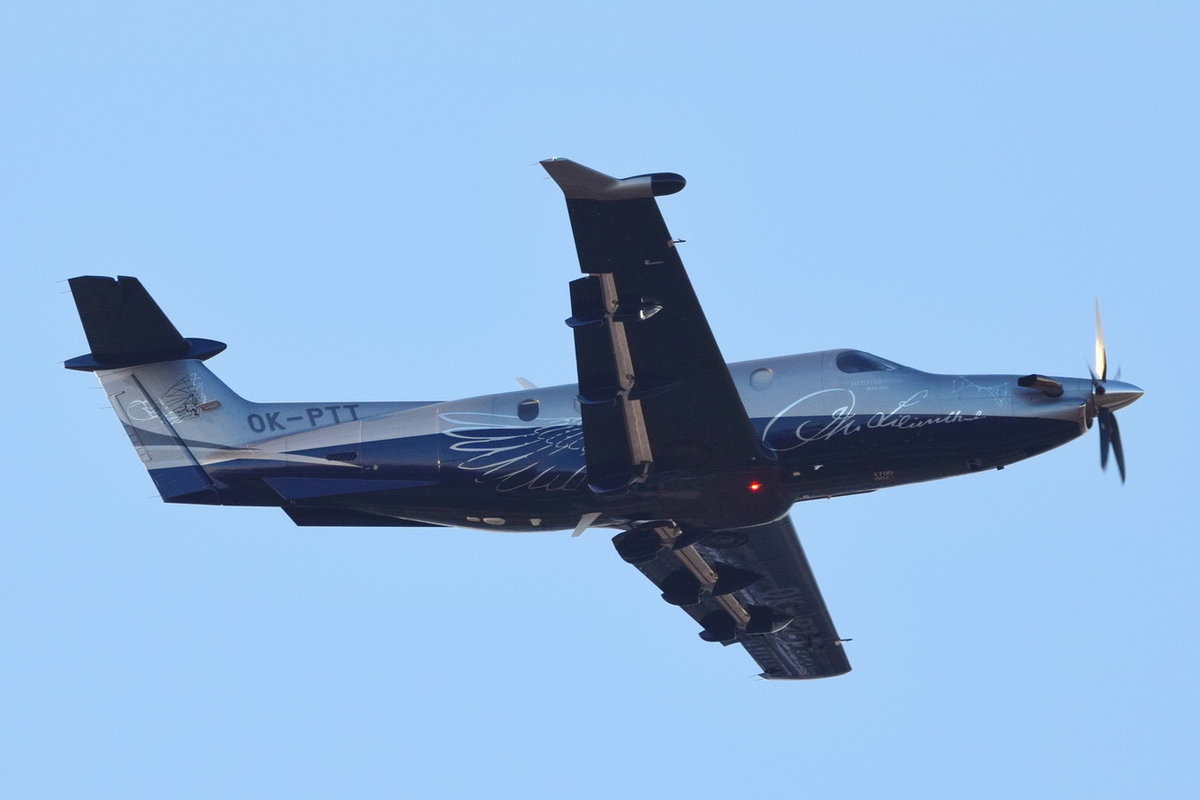 OK-PTT Private Pilatus PC-12/47 , MUC , 29.03.2019