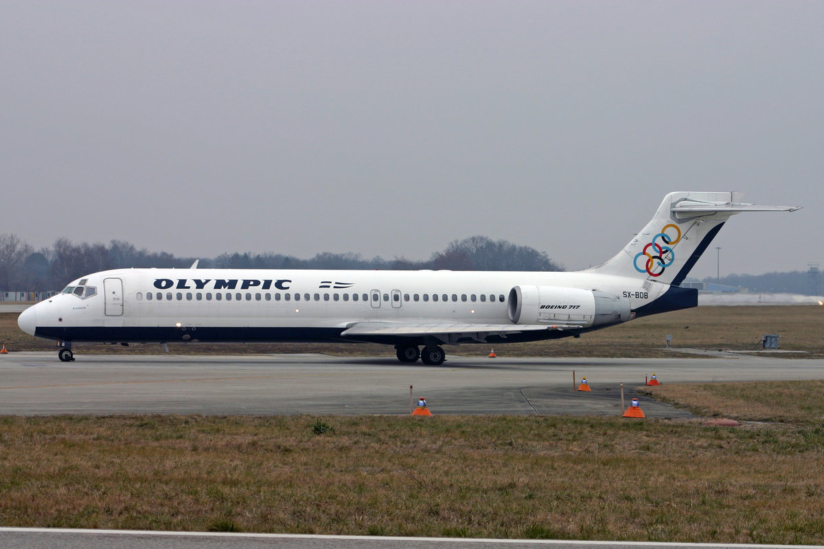 Olympic Airlines, SX-BOB, Boeing 717-2K9, msn: 55053/5016, 15.Januar 2005, GVA Genève, Switzerland.