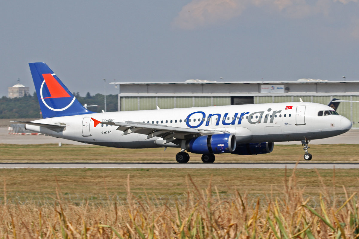 Onur Air (8Q-OHY), TC-OBO, Airbus, A 320-232, 10.09.2016, EDDS-STR, Stuttgart, Germany 