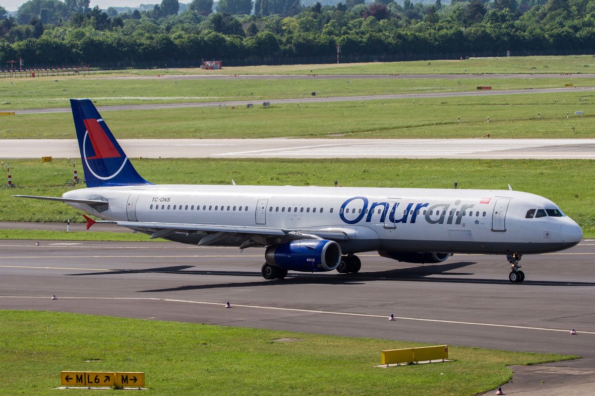 Onur Air (8Q-OHY), TC-ONS, Airbus, A 321-131, 17.05.2017, DUS-EDDL, Düsseldorf, Germany