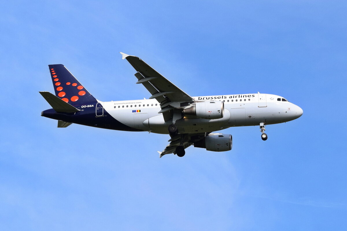 OO-SSA , Brussels Airlines , Airbus A319-111 , 15.09.2021 , Berlin-Brandenburg  Willy Brandt  , BER ,  