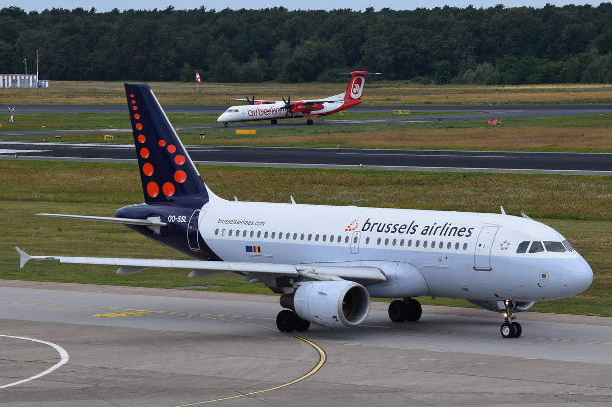 OO-SSL Brussels Airlines Airbus A319-111   , TXL , 13.07.2017