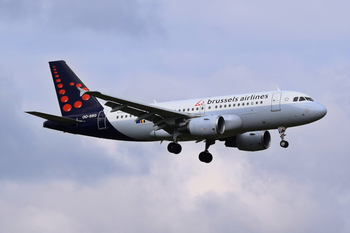 OO-SSQ , Brussels Airlines , Airbus A319-112 , Berlin-Brandenburg  Willy Brandt  , BER ,20.09.2021