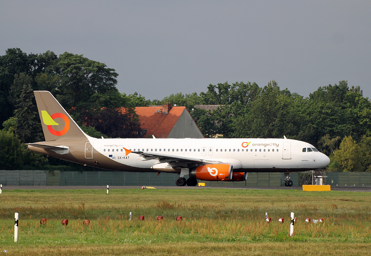 Orange2fly, Airbus A 320-232, SX-KAT, TXL, 04.08.2019