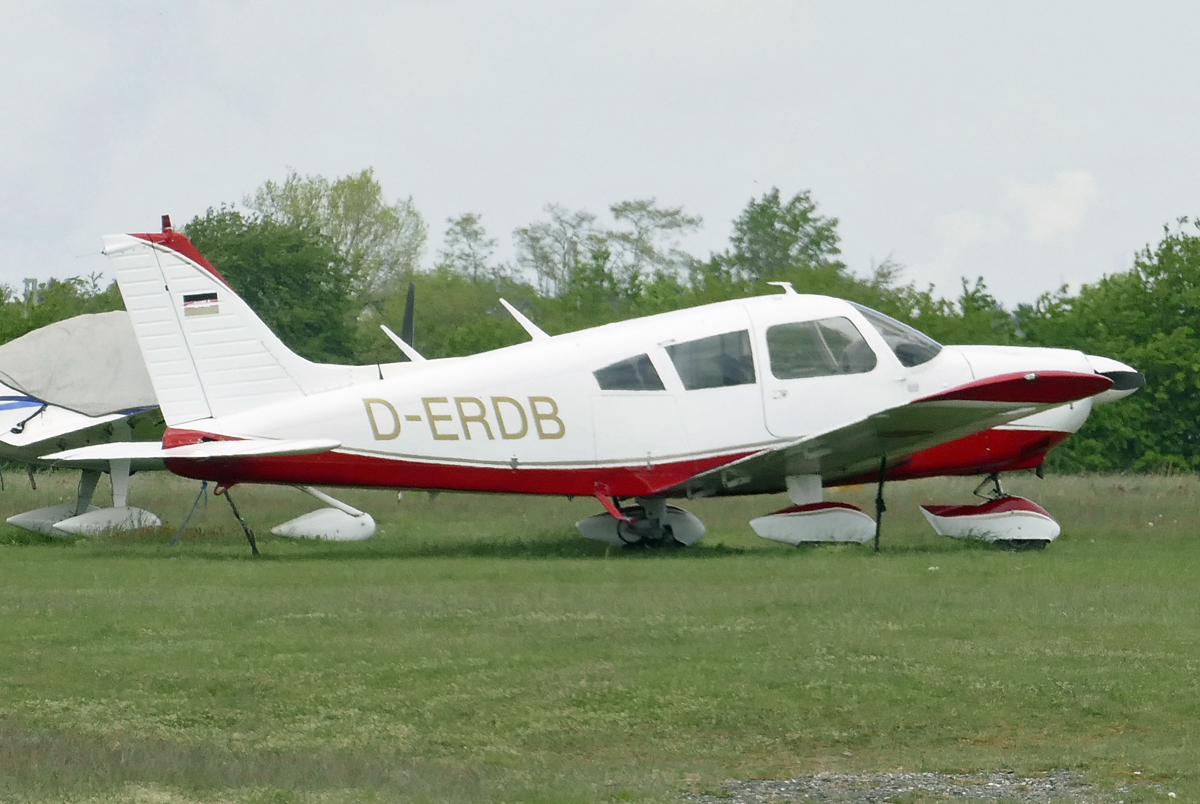 PA 28-180 Cherokee Challenger, D-ERDB in EDKB 28.04.2018
