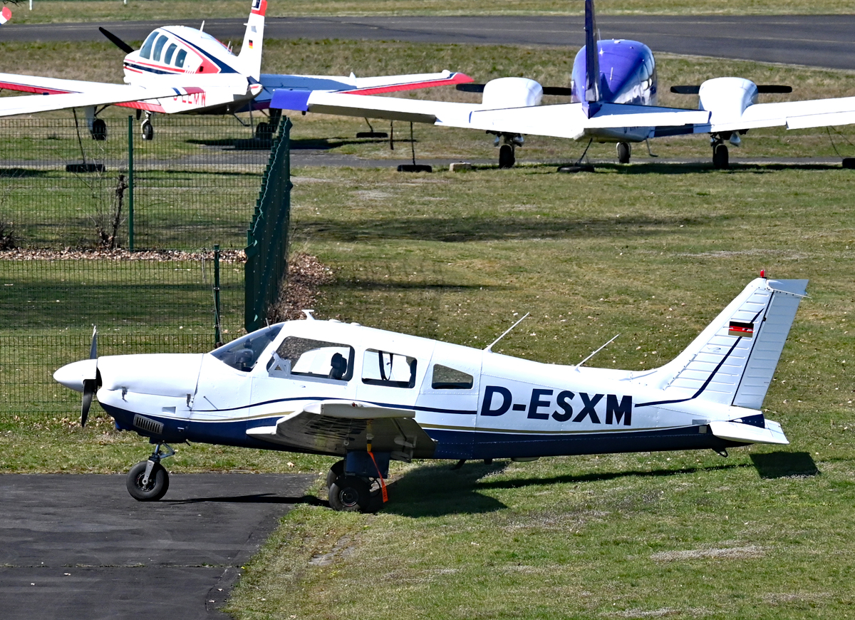 PA 28-181 Archer II, D-ESXM in EDKB - 30.03.2021