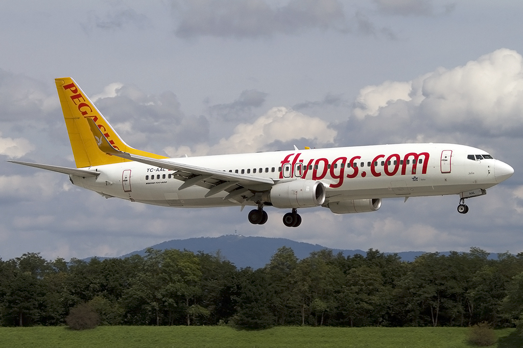 Pegasus Airlines, TC-AAL, Boeing, B737-82R, 17.08.2014, BSL, Basel, Switzerland





