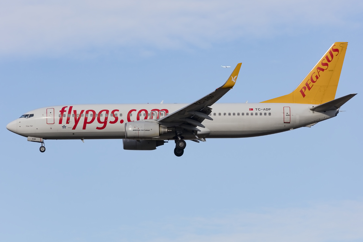 Pegasus Airlines, TC-ADP, Boeing, B737-82R, 08.01.2016, MUC, München, Germany 




