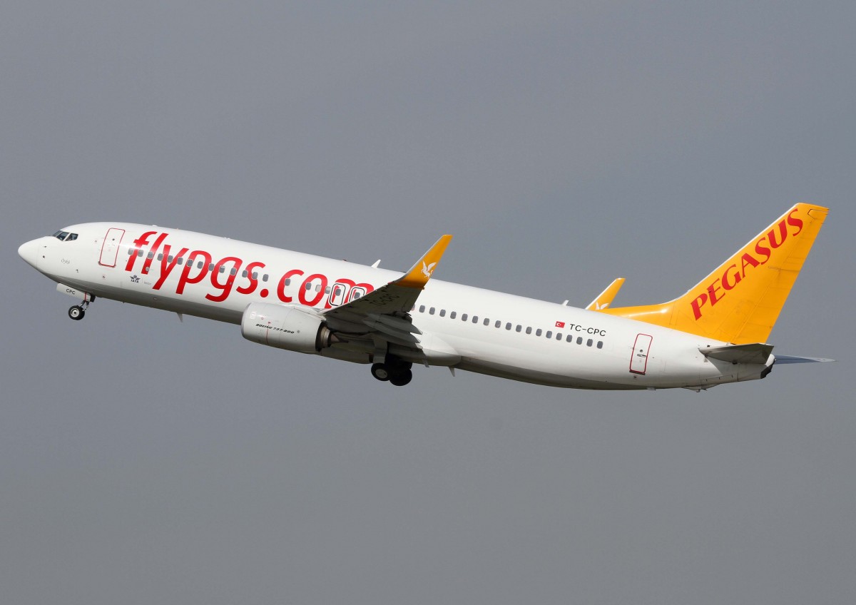 Pegasus Airlines, TC-CPC  yk , Boeing, 737-800 wl, 02.04.2014, DUS-EDDL, Dsseldorf, Germany 