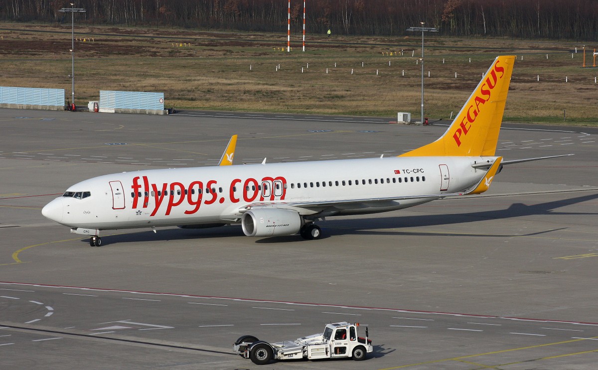 Pegasus Airlines, TC-CPC,(c/n 40878),Boeing 737-82R (WL), 17.01.2015, CGN-EDDK, Köln /Bonn, Germany 