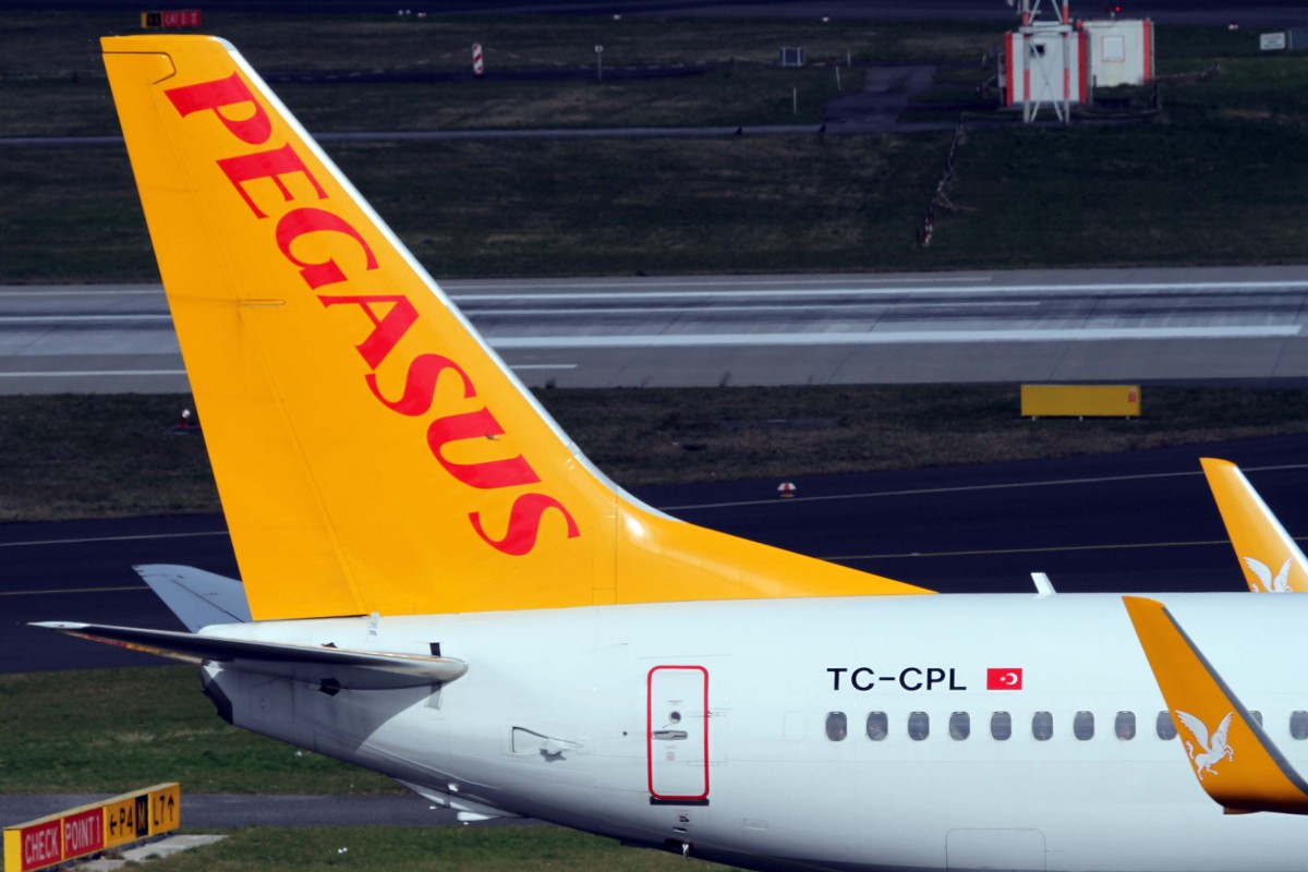Pegasus Airlines, TC-CPL  Aslihan , Boeing, 737-82R (Seitenleitwerk/Tail), 03.04.2015, DUS-EDDL, Düsseldorf, Germany