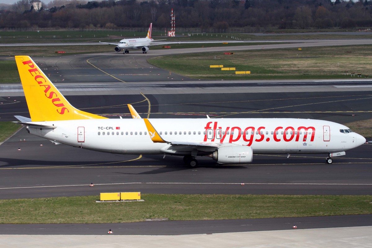 Pegasus Airlines, TC-CPL  Aslihan , Boeing, 737-82R, 03.04.2015, DUS-EDDL, Düsseldorf, Germany