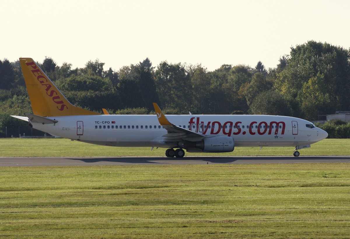 Pegasus Airlines, TC-CPO,(c/n 33641),Boeing 737-8AS (WL), 10.10.2015, HAM-EDDH, Hamburg, Germany (Taufname :Hayal)