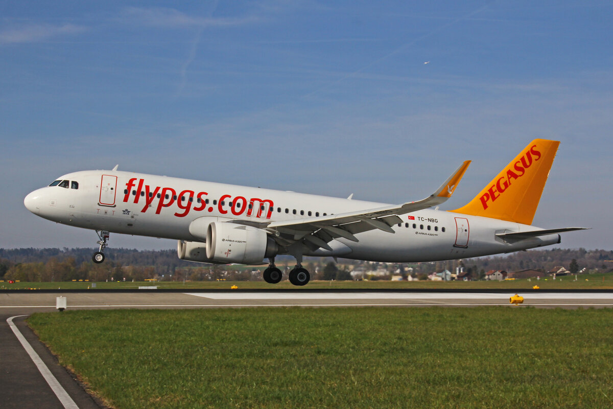 Pegasus Airlines, TC-NBG, Airbus A320-251N, msn: 7359,  Ela , 10.April 2023, ZRH Zürich, Switzerland.