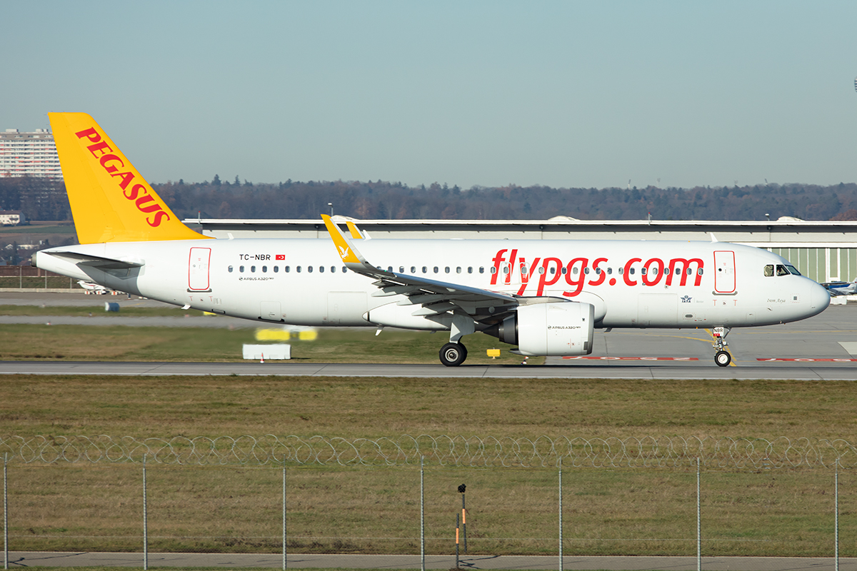 Pegasus Airlines, TC-NBR, Airbus, A320-251N, 03.12.2019, STR, Stuttgart, Germany






