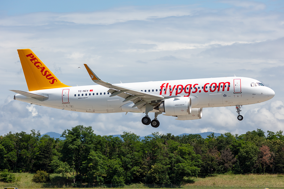 Pegasus Airlines, TC-NCV, Airbus, A320-251N, 07.07.2021, BSL, Basel, Switzerland