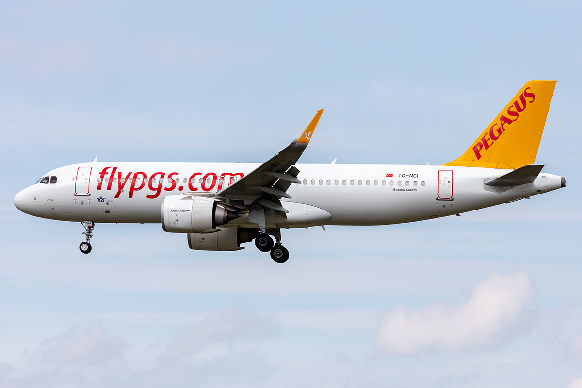 Pegasus, TC-NCI, Airbus, A320-251N, 16.08.2021, BER, Berlin, Germany