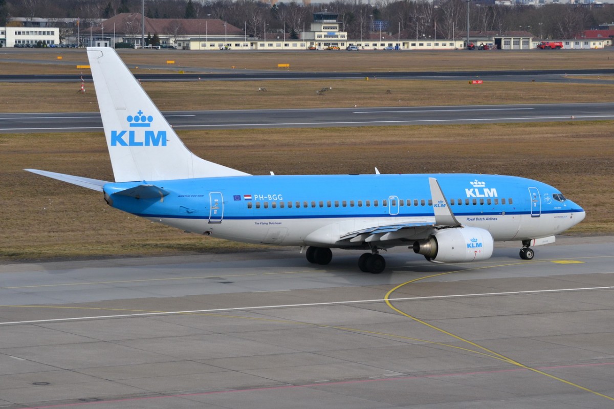 PH-BGG KLM Royal Dutch Airlines Boeing 737-7K2(WL)    18.02.2014
Berlin-Tegel