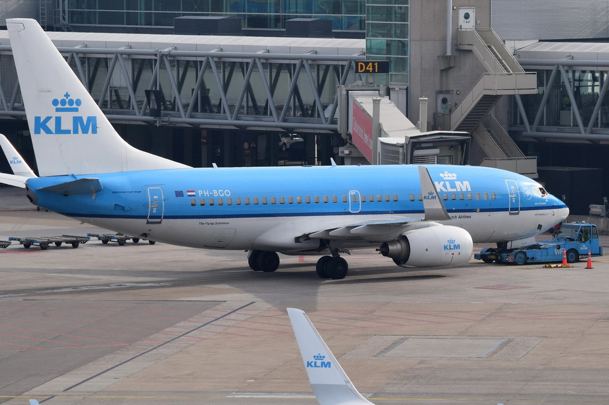 PH-BGO KLM Royal Dutch Airlines Boeing 737-7K2(WL)  , AMS , 13.03.2017