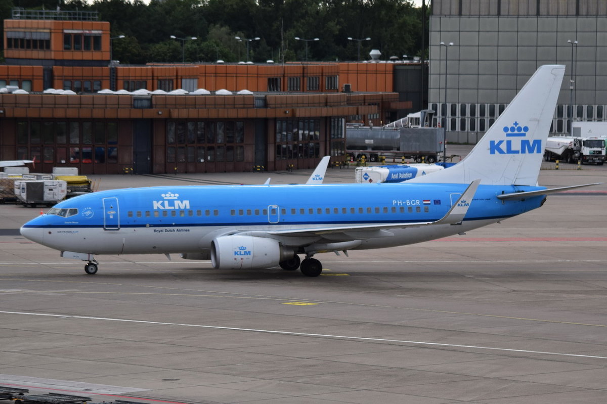 PH-BGR KLM Royal Dutch Airlines Boeing 737-7K2(WL)  , TXL , 22.08.2017