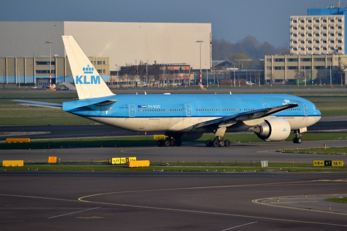 PH-BQO KLM Royal Dutch Airlines Boeing 777-206(ER)   09.03.2014
Amsterdam-Schiphol
