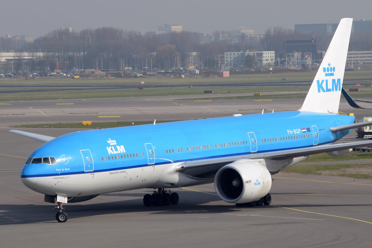 PH-BQP KLM Royal Dutch Airlines Boeing 777-206(ER)  , AMS , 14.03.2017