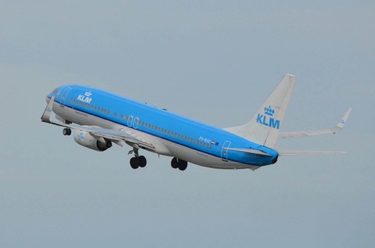 PH-BXE KLM Royal Dutch Airlines Boeing 737-8K2 (WL)    gestartet am 12.08.2014 in Tegel