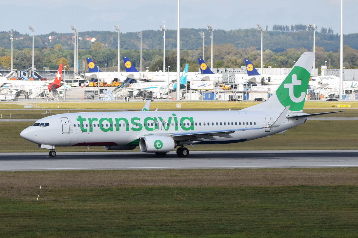 PH-HXD Transavia Boeing 737-8K2(WL)  , MUC , 15.10.2016