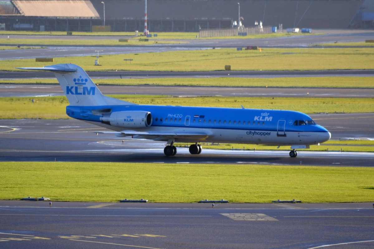 PH-KZO  KLM Cityhopper Fokker  F70      30.11.2013

Amsterdam-Schiphol