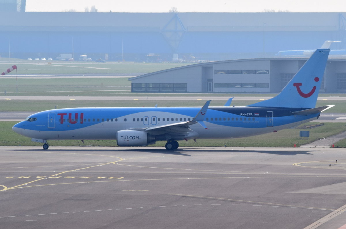PH-TFA TUI Airlines Netherlands  Boeing 737-8K5(WL)  , AMS , 14.03.2017