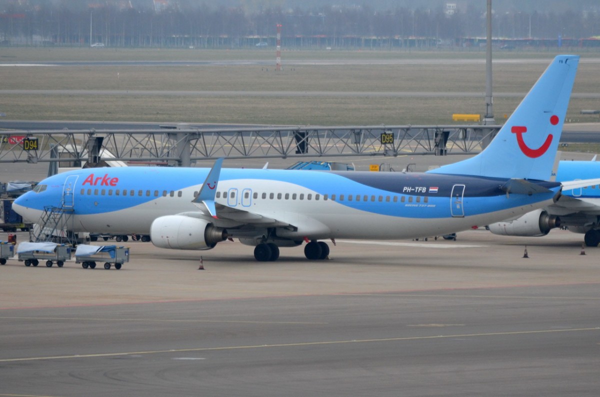 PH-TFB Arke Boeing 737-8K5(WL)  in Amsterdam am 15.03.2015