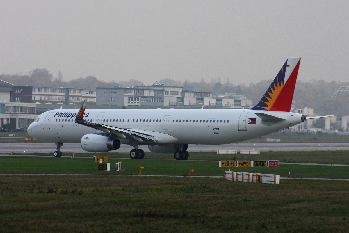 Philippine Airlines, D-AVXN,Reg.RP-C9916,(c/n 6363), Airbus A 321-231 (SL), 06.11.2014, XFW-EDHI, Hamburg-Finkenwerder, Germany 